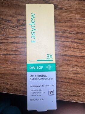 NIB Easydew 3X DW-EGF Melatoning Oneday Ampoule 30 ml